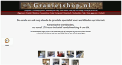 Desktop Screenshot of granietshop.nl