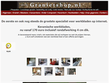 Tablet Screenshot of granietshop.nl